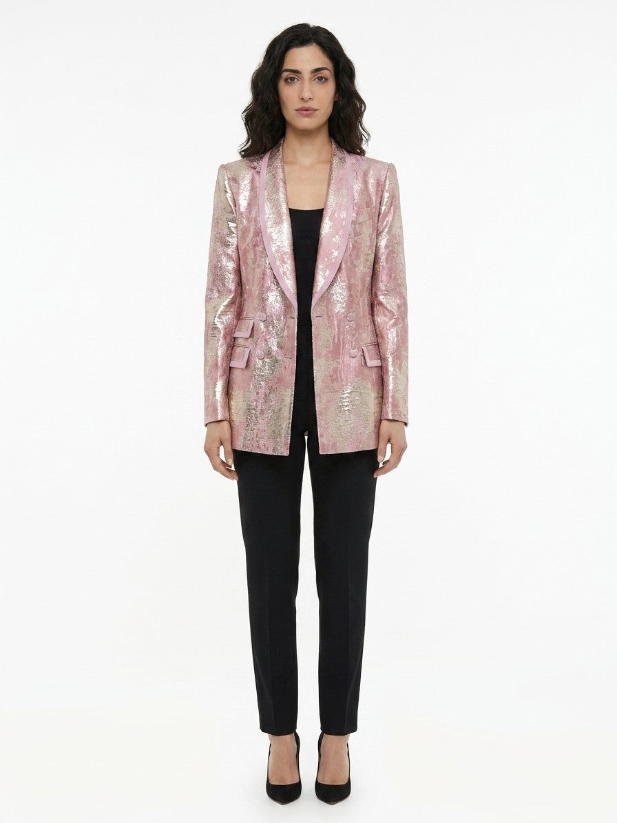 Dolce & Gabbana Pink Polyester Jacket