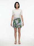 Dolce & Gabbana Bicolor Cotton Mini Skirt