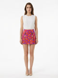Dolce & Gabbana Bicolor Cotton Mini Skirt