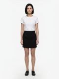 Dolce & Gabbana Black Elastane Mini Skirt