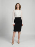 Dolce & Gabbana White Polyamide Blouse