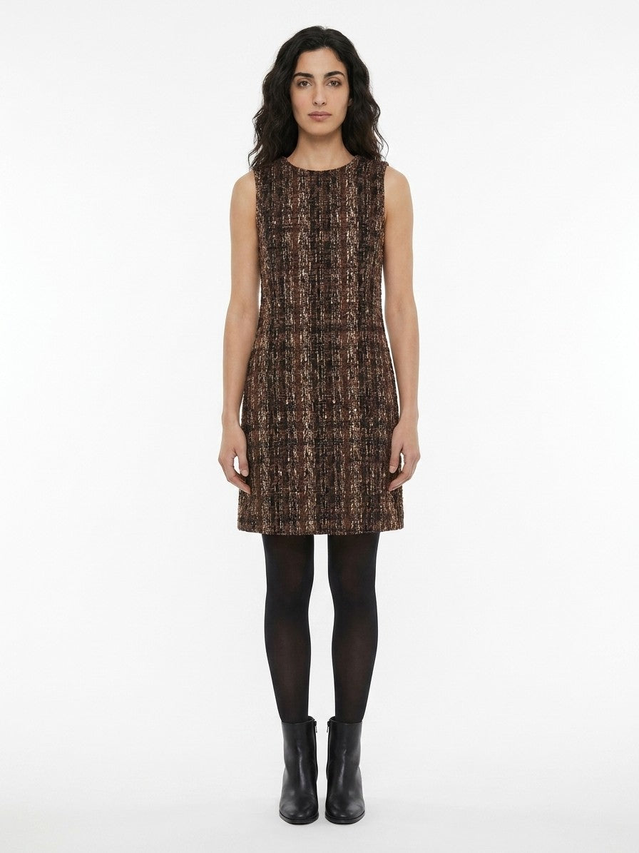 Dolce & Gabbana Brown Acetate Casual Dress
