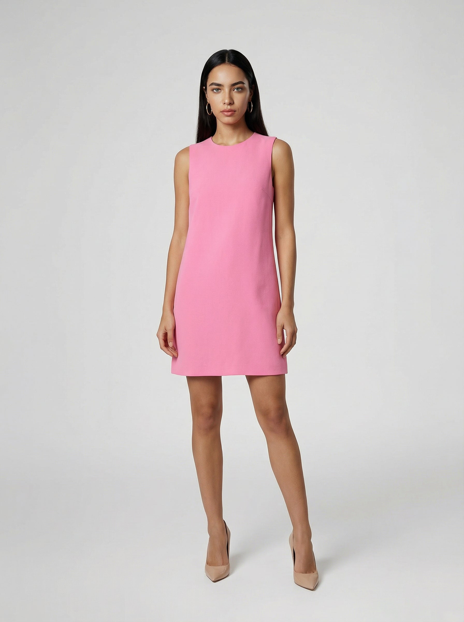 Dolce & Gabbana Pink Acetate Casual Dress