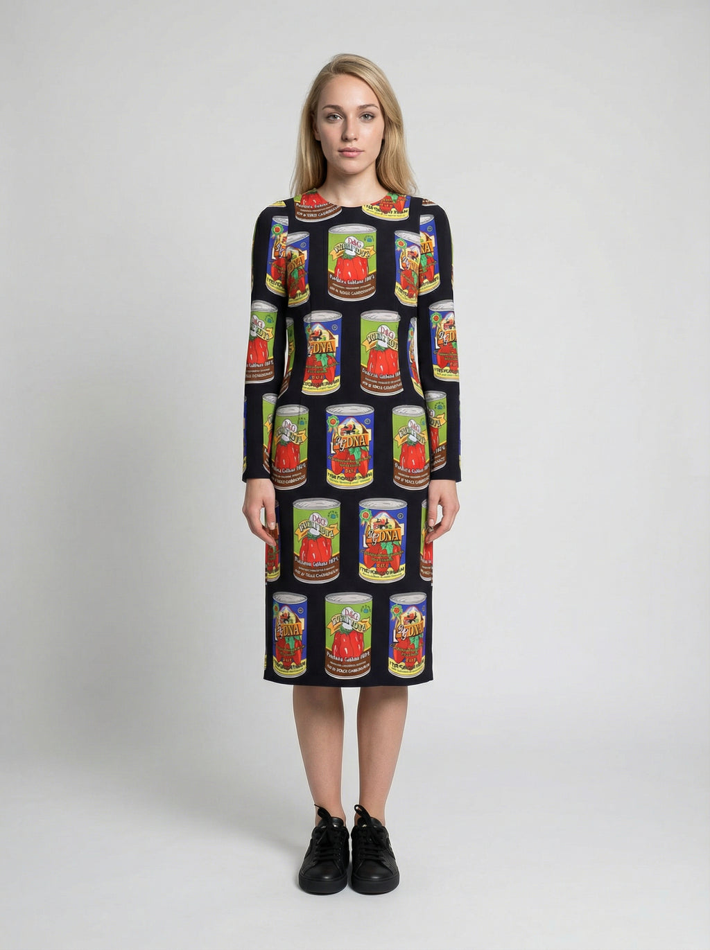 Dolce & Gabbana Multicolor Elastane Casual Dress