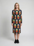 Dolce & Gabbana Multicolor Elastane Casual Dress