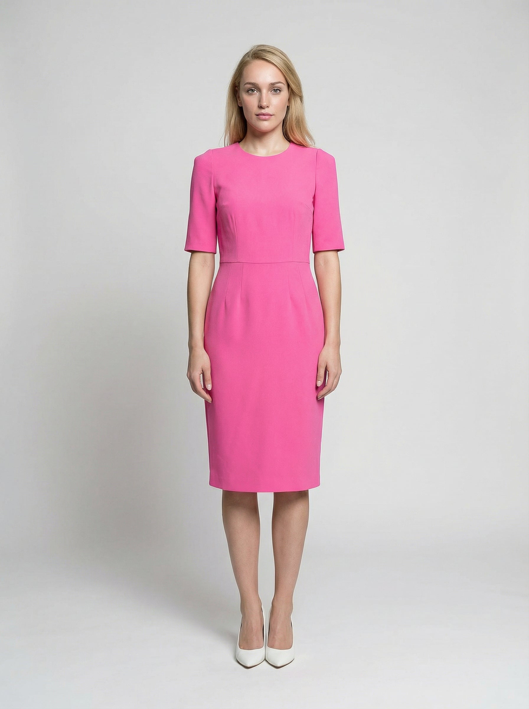Dolce & Gabbana Pink Acetate Casual Dress