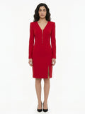 Dolce & Gabbana Red Cotton Cocktail Dress