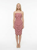 Dolce & Gabbana Red Elastane Casual Dress