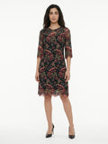 Dolce & Gabbana Multicolor Cotton Pattern Dress