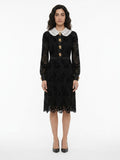 Dolce & Gabbana Black Polyester Cocktail Dress