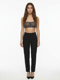 Dolce & Gabbana Gray Elastane Sleeveles T-Shirt