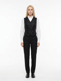 Dolce & Gabbana Black Acetate Waistcoat