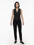 Dolce & Gabbana Black Wool Waistcoat
