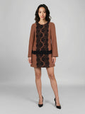 Dolce & Gabbana Brown Elastane T-Shirt