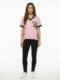 Dolce & Gabbana Pink Silk T-Shirt