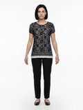Dolce & Gabbana Black Polyamide T-Shirt