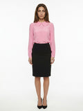 Dolce & Gabbana Pink Elastane T-Shirt