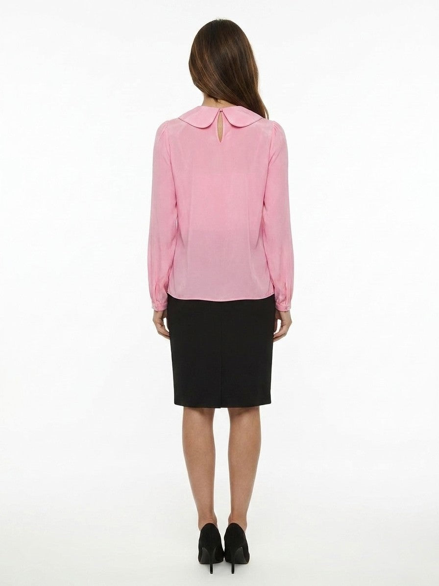 Dolce & Gabbana Pink Elastane T-Shirt