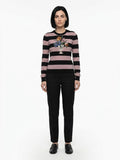 Dolce & Gabbana Bicolor Cashmere Sweatshirt