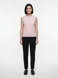 Dolce & Gabbana Pink Silk Tank Tops