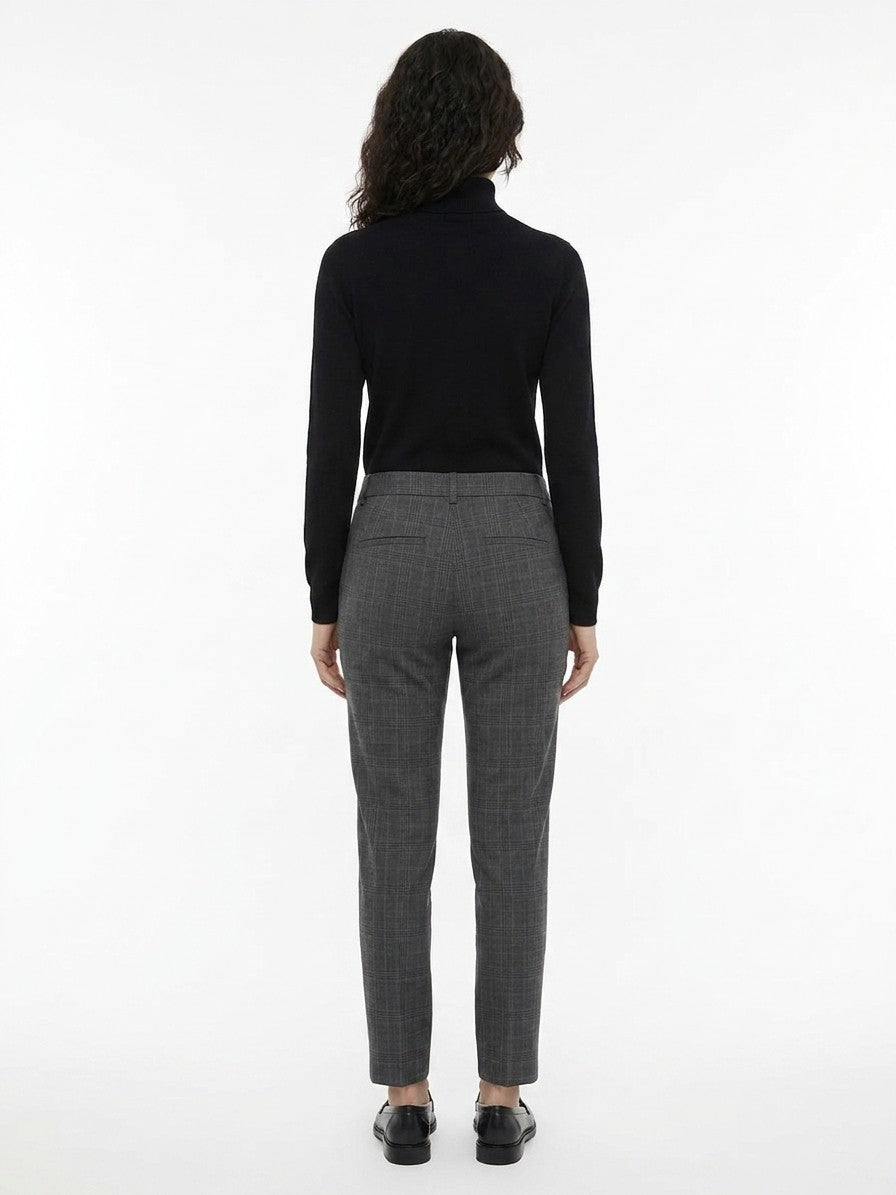 Dolce & Gabbana Gray Virgin Wool Dress Pants