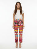 Dolce & Gabbana Multicolor Cotton Casual Pants