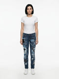 Dolce & Gabbana Blue Cotton Straight-Leg Jeans