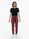 Dolce & Gabbana Red Polyester Leggings