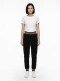 Dolce & Gabbana Black Cotton Athletic Pants