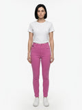 Dolce & Gabbana Pink Cotton Skinny Pants