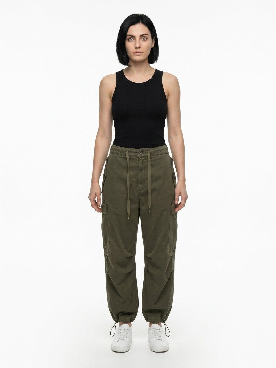 Dolce & Gabbana Bicolor Cotton Cargo Pants