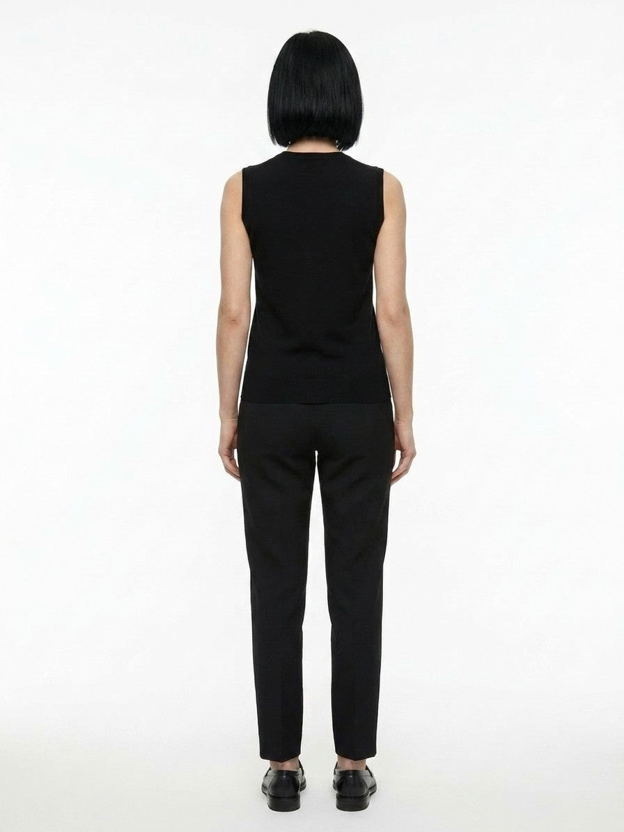 Dolce & Gabbana Bicolor Cashmere Tank Tops