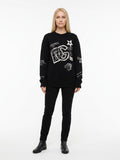 Dolce & Gabbana Black Viscose Sweater