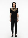 Dolce & Gabbana Black Cashmere Sweatshirt