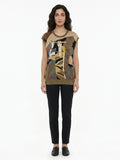 Dolce & Gabbana Multicolor Polyester Tank Tops
