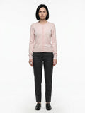 Dolce & Gabbana Pink Silk Cardigan