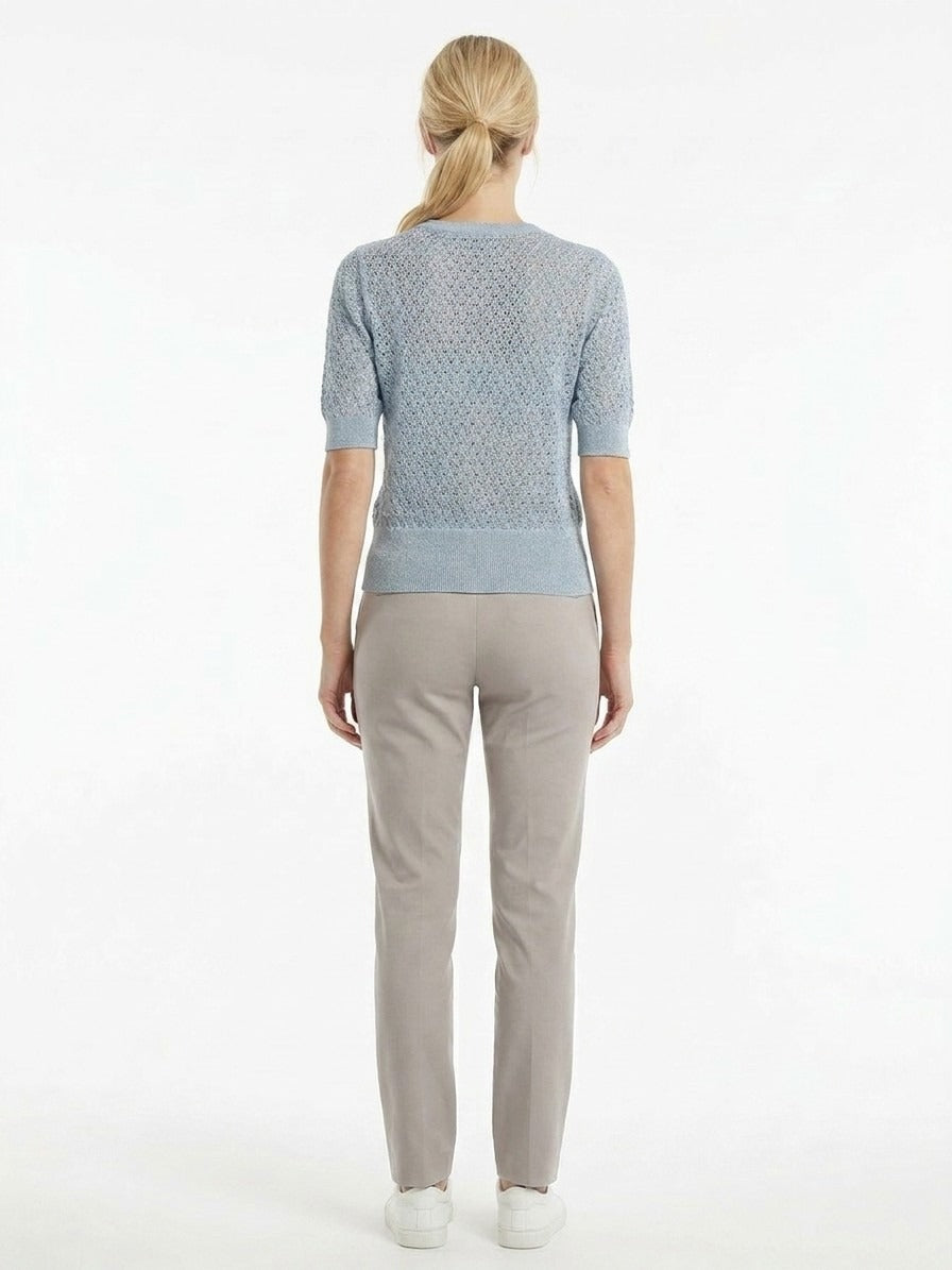 Dolce & Gabbana Blue Virgin Wool Sweatshirt