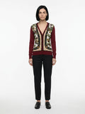 Dolce & Gabbana Multicolor Silk Cardigan