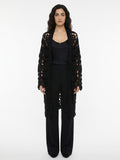 Dolce & Gabbana Black Virgin Wool Cardigan