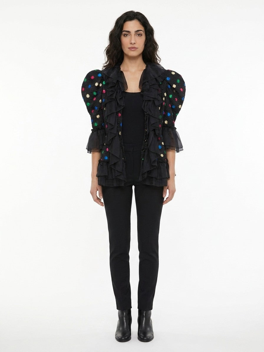 Dolce & Gabbana Multicolor Acetate Jacket