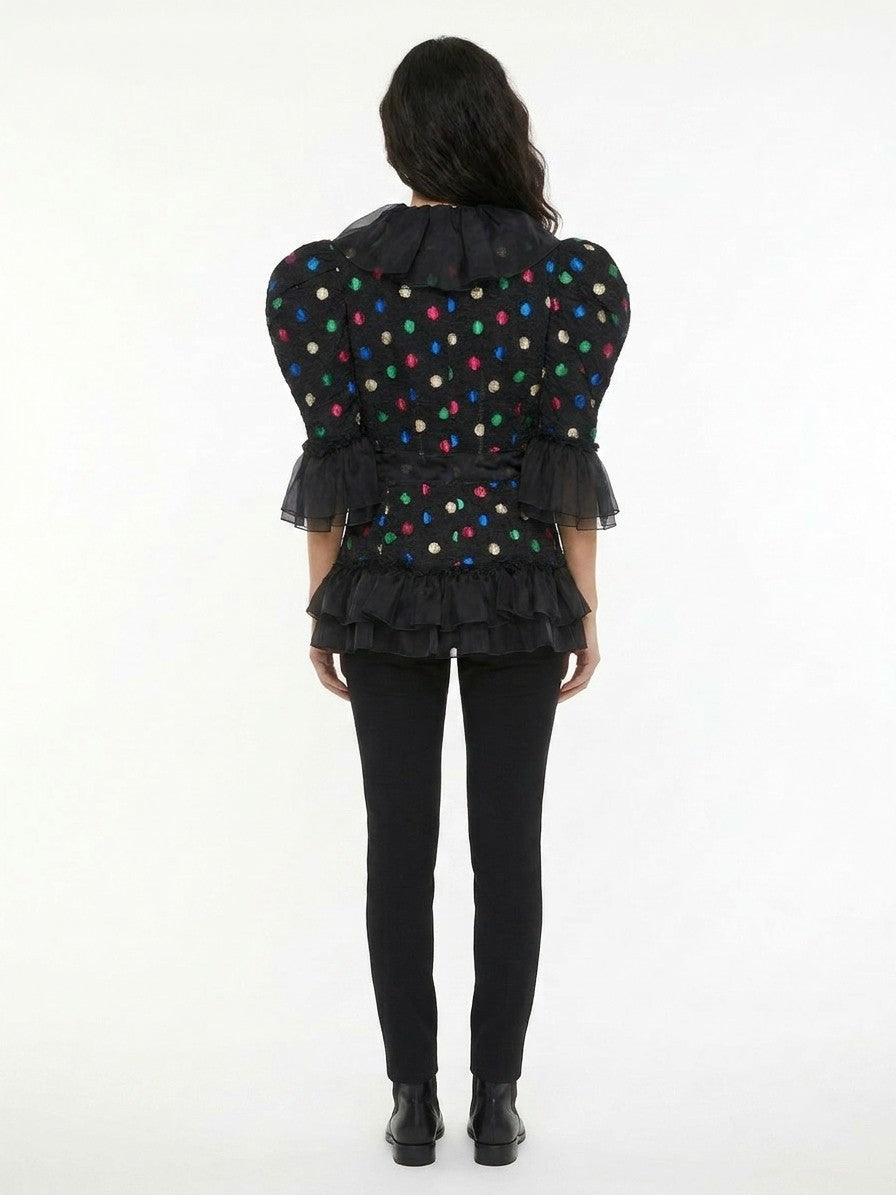 Dolce & Gabbana Multicolor Acetate Jacket