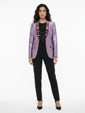 Dolce & Gabbana Purple Polyamide Jacket