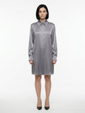 Dolce & Gabbana Gray Silk Shirt