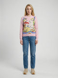 Dolce & Gabbana Multicolor Cashmere Sweatshirt