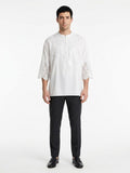 Dolce & Gabbana White Cotton Blouse