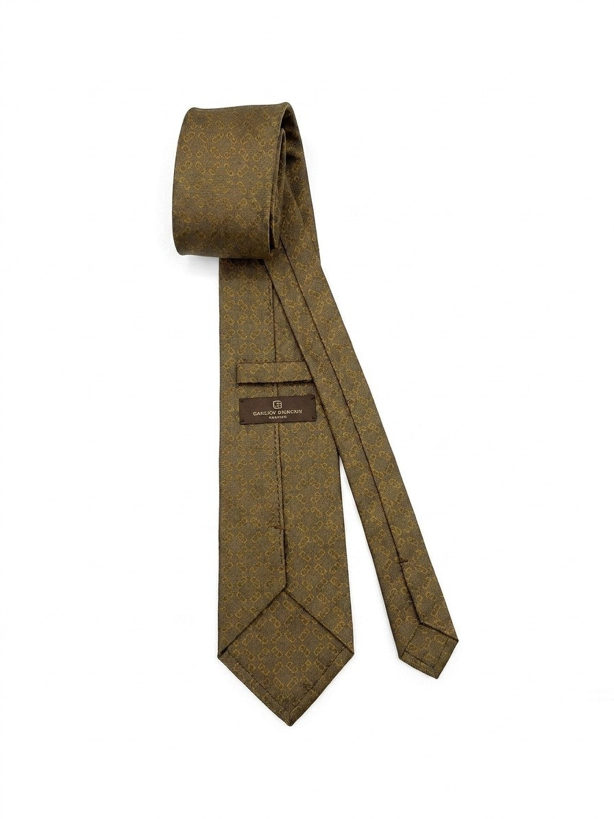 Givenchy Brown Silk Tie