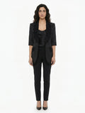 Dolce & Gabbana Black Silk Jacket