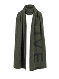 Givenchy Green Wool Scarf