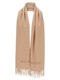 Givenchy Beige Virgin Wool Scarf