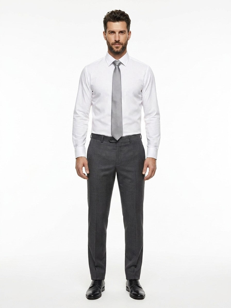 Givenchy Gray Silk Tie